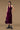 Premium Stone Applique Halter Midi Dress - Velvet