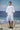 White Premium Cotton Jacquard Lycra Oversized T-Shirt