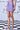 3D Sequin Slim Fit Skorts- French Lavender - Genes Online Store
