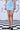 3D Sequin Slim Fit Skorts- Light Blue - Genes Online Store