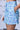 3D Sequin Slim Fit Skorts- Light Blue - Genes Online Store