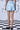 3D Sequin Slim Fit Skorts- Light Blue - Genes Online Store