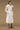 Premium Faux Fur Collar Beaded Long Coat - Poly Rayon