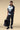 Premium Black Brushstroke Print Interlock Scuba T-Shirt