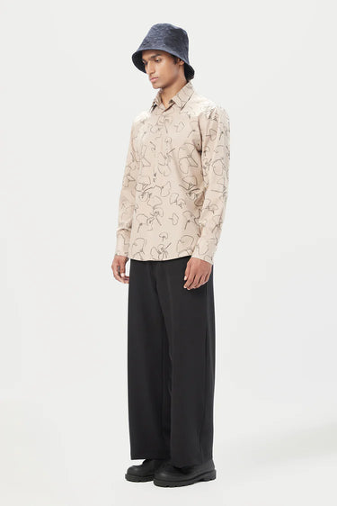 Black Men Trouser - Genes Lecoanet Hemant