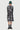 Slim Fit Round Neck Dress with All-Over Large Checks Print - Genes Lecoanet Hemant