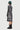 Slim Fit Round Neck Dress with All-Over Large Checks Print - Genes Lecoanet Hemant