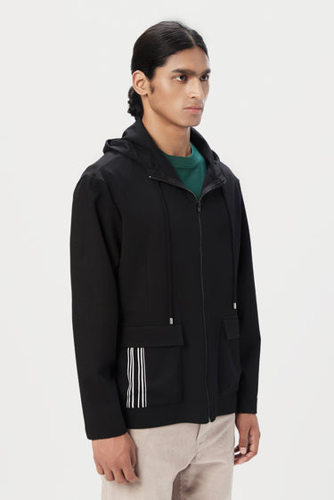 Easy Fit Hoodie with Front Flap Pocket - Genes Lecoanet Hemant