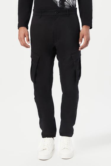 Easy Fit Cargo Pants with Expanding Side Pockets - Genes Lecoanet Hemant