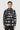 Easy Fit Sweatshirt with All-Over Large Checks Print - Genes Lecoanet Hemant