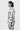 Regular Fit Two-Button Jacket with Overall Abstract Check Print - Genes Lecoanet Hemant