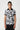 Regular Fit Polo T-Shirt with All-Over Abstract Check Print - Genes Lecoanet Hemant
