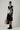 Slim Fit V-Neck Sleeveless Dress with Artistic Print - Genes Lecoanet Hemant