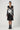 Slim Fit V-Neck Sleeveless Dress with Artistic Print - Genes Lecoanet Hemant