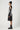 Slim Fit V-Neck Sleeveless Dress with Artistic Print - Genes Lecoanet Hemant