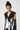 Slim Fit V-Neck Sleeveless Dress with Artistic Print - Genes Lecoanet Hemant