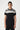 Classic Fit T-Shirt with Placement of Bold Large Stripes - Genes Lecoanet Hemant