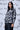 Heart Print Oversized Shirt - Black - Genes Online Store