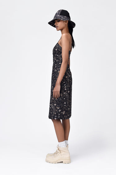 Wild Elegance Linen Corset Dress - Genes Lecoanet Hemant