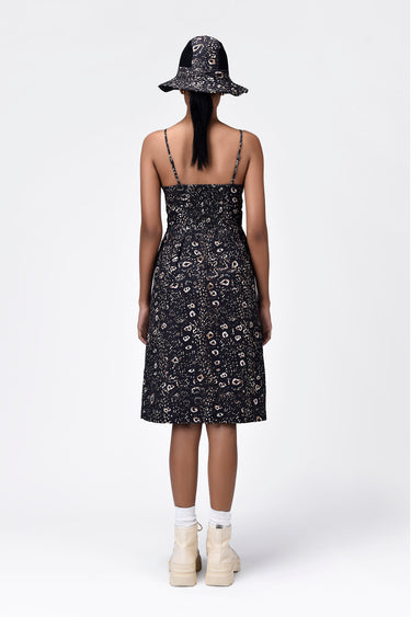 Wild Elegance Linen Corset Dress - Genes Lecoanet Hemant