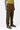 Men's Straight Fit Pleated Trousers Khaki - Genes Lecoanet Hemant