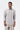 Cotton Poplin Regular Fit Shirt with Palm Stripes Print-Sand - Genes Lecoanet Hemant