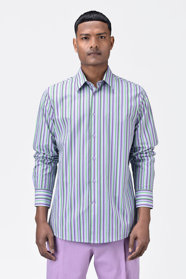 Regular Fit Men's Button-Up Shirt - Genes Lecoanet Hemant