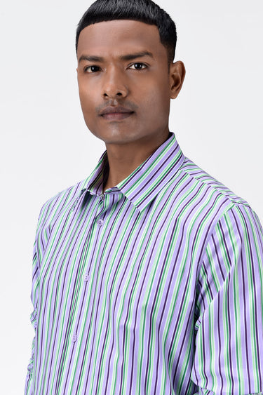 Regular Fit Men's Button-Up Shirt - Genes Lecoanet Hemant