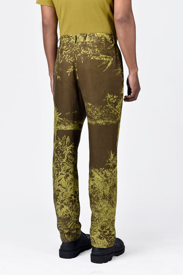 Regular Fit Trouser with Landscape Print - Genes Lecoanet Hemant