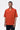 Seersucker Easy Fit Men's Half Sleeve Shirt-Coral Orange - Genes Lecoanet Hemant
