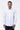 Regular Fit Men's Solid Button-Up Shirt-White - Genes Lecoanet Hemant