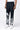 Regular Fit Linen Herringbone Trouser with Tropical Print