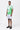 Men's Regular Fit Cotton Pique Polo with Contrast Tipping-Spring Green - Genes Lecoanet Hemant