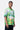 Easy Fit Men's Shirt With Tropical Landscape Print - Genes Lecoanet Hemant