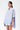 Oversized Cotton Shirt With Fruit Motifs Embroidery Blue Stripe - Genes Lecoanet Hemant