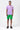 Regular Fit Men's T-Shirt With Genes Fruit Basket Embroidery-Lavender - Genes Lecoanet Hemant