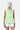 Regular Fit Round Neck Top With Voluminous Hem Mint Green - Genes Lecoanet Hemant