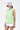Regular Fit Round Neck Top With Voluminous Hem Mint Green - Genes Lecoanet Hemant