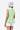 Regular Fit Round Neck Top With Voluminous Hem Mint Green - Genes Lecoanet Hemant