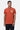Regular Fit Men's Polo With Genes Fruit Basket Embroidery Coral Orange - Genes Lecoanet Hemant