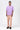 Men's Lavender Cotton Poplin Easy Fit Shirt with Cubon Collar - Genes Lecoanet Hemant