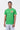 Regular Fit Men's T-Shirt With Genes Fruit Basket Embroidery-Spring Green - Genes Lecoanet Hemant
