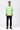 Regular Fit Button Up Shirt with Pleated Placket-Mint Green - Genes Lecoanet Hemant