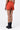 Women's Regular Fit Cotton Light Twill Shorts Coral Orange - Genes Lecoanet Hemant