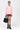Palm Stripe Cotton Poplin Easy Fit Shirt- Coral Orange - Genes Lecoanet Hemant
