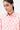 Palm Stripe Cotton Poplin Easy Fit Shirt- Coral Orange - Genes Lecoanet Hemant