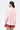 Palm Stripe Cotton Poplin Easy Fit Shirt- Coral Orange - Genes Lecoanet Hemant
