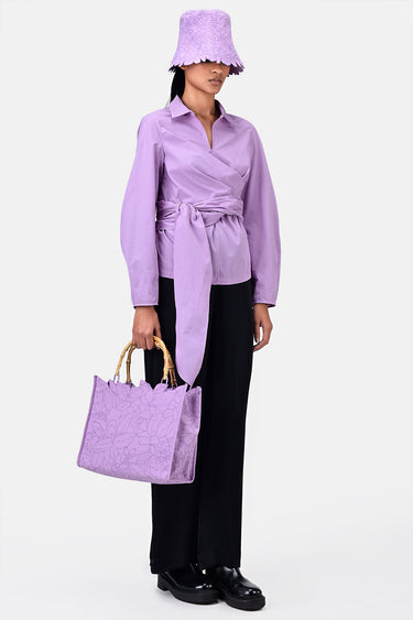 A-Line Dress with Tie-Up Waist - Genes Lecoanet Hemant
