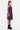 A-Line Top with Asymmetric Cross-Over Straps-Amethyst - Genes Lecoanet Hemant