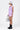 Cotton Poplin A-Line Sleeveless Top with Asymmetric Neck-Lavender - Genes Lecoanet Hemant